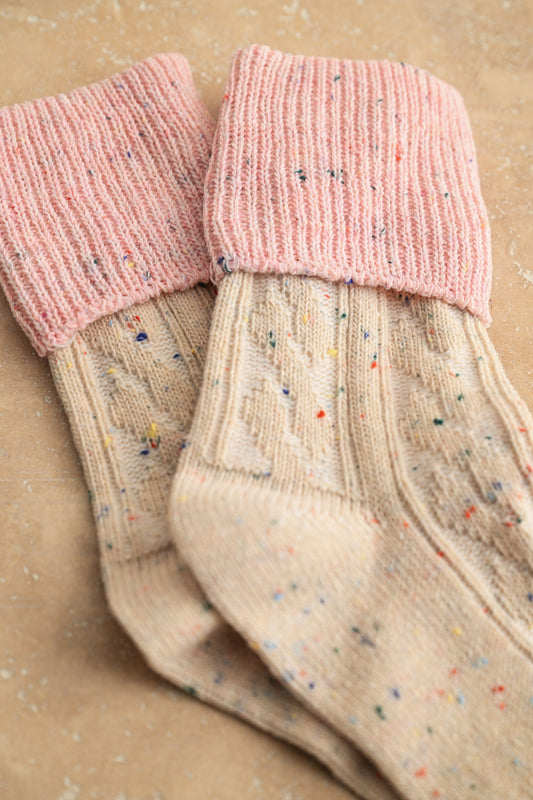 Multi Color Sprinkled Socks