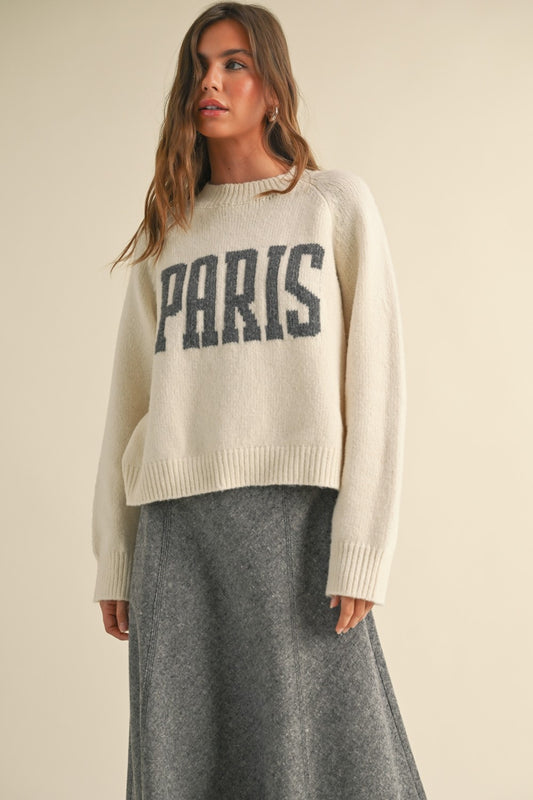 Paris Slouchy Sweater