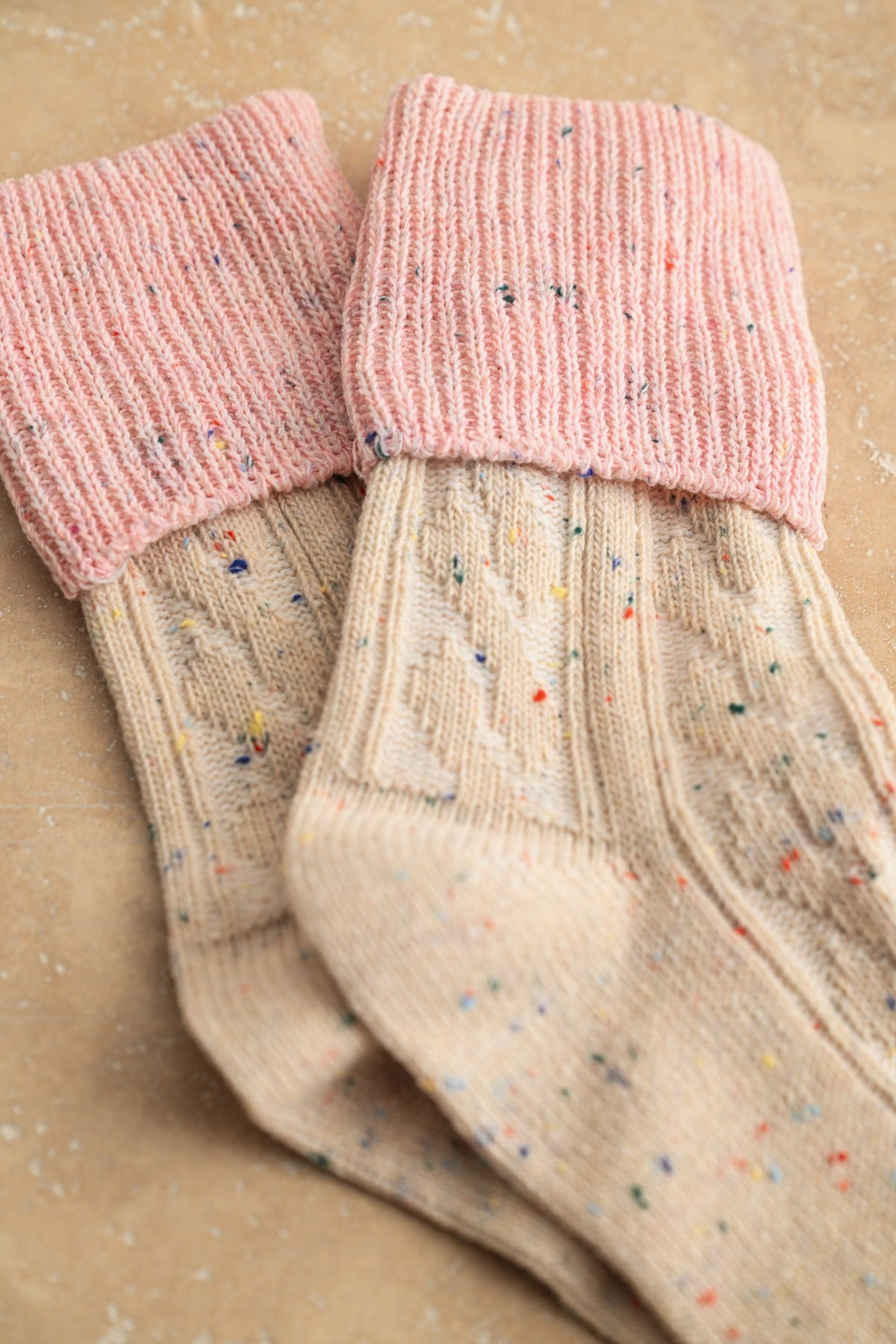 Multi Color Sprinkled Socks