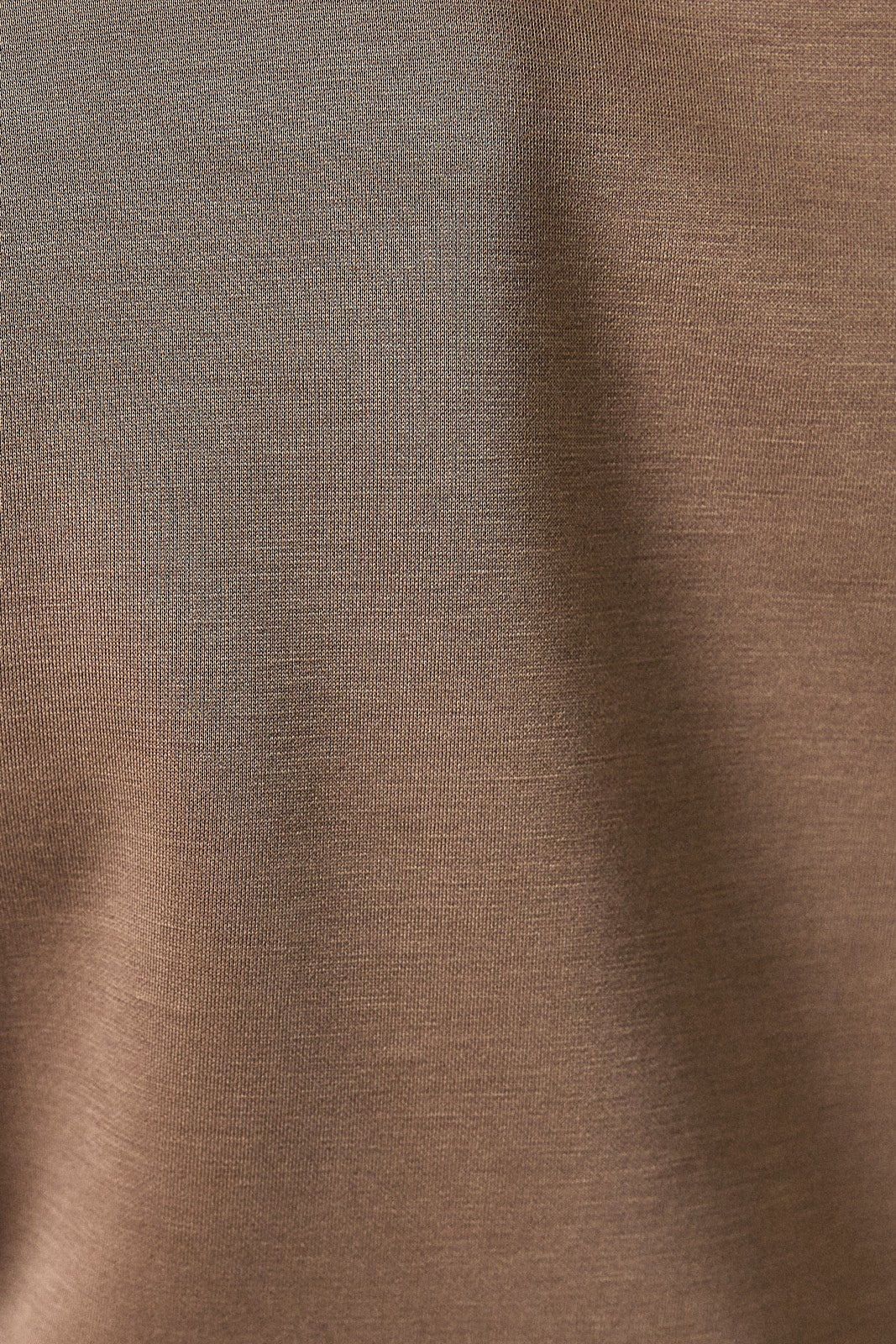 Soft Crew Neck Ruched Top